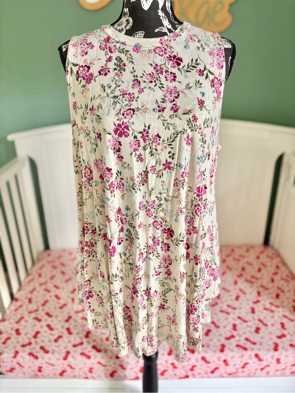 Lane Bryant 18/20 floral sleeveless tank top